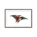 Picture of Colourful pterodactyl _GroupedProduct_Rectangle_Landscape_Mini_ _GroupedProduct_Rectangle_Landscape_Framed_Matted_