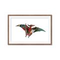 Picture of Colourful pterodactyl _GroupedProduct_Rectangle_Landscape_Mini_ _GroupedProduct_Rectangle_Landscape_Framed_Matted_
