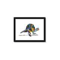 Picture of Colorful spinosaurus _GroupedProduct_Rectangle_Landscape_Mini_ _GroupedProduct_Rectangle_Landscape_Framed_Matted_