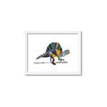 Picture of Colorful spinosaurus _GroupedProduct_Rectangle_Landscape_Mini_ _GroupedProduct_Rectangle_Landscape_Framed_Matted_