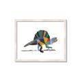 Picture of Colorful spinosaurus _GroupedProduct_Rectangle_Landscape_Mini_ _GroupedProduct_Rectangle_Landscape_Framed_Matted_