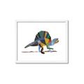 Picture of Colorful spinosaurus _GroupedProduct_Rectangle_Landscape_Mini_ _GroupedProduct_Rectangle_Landscape_Framed_Matted_