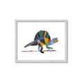 Picture of Colorful spinosaurus _GroupedProduct_Rectangle_Landscape_Mini_ _GroupedProduct_Rectangle_Landscape_Framed_Matted_
