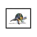 Picture of Colorful spinosaurus _GroupedProduct_Rectangle_Landscape_Mini_ _GroupedProduct_Rectangle_Landscape_Framed_Matted_