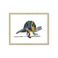 Picture of Colorful spinosaurus _GroupedProduct_Rectangle_Landscape_Mini_ _GroupedProduct_Rectangle_Landscape_Framed_Matted_