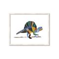 Picture of Colorful spinosaurus _GroupedProduct_Rectangle_Landscape_Mini_ _GroupedProduct_Rectangle_Landscape_Framed_Matted_