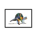 Picture of Colorful spinosaurus _GroupedProduct_Rectangle_Landscape_Mini_ _GroupedProduct_Rectangle_Landscape_Framed_Matted_