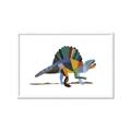 Picture of Colorful spinosaurus _GroupedProduct_Rectangle_Landscape_Mini_ _GroupedProduct_Rectangle_Landscape_Framed_Matted_