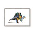 Picture of Colorful spinosaurus _GroupedProduct_Rectangle_Landscape_Mini_ _GroupedProduct_Rectangle_Landscape_Framed_Matted_