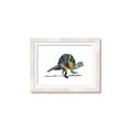 Picture of Colorful spinosaurus _GroupedProduct_Rectangle_Landscape_Mini_ _GroupedProduct_Rectangle_Landscape_Framed_Matted_