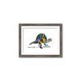 Picture of Colorful spinosaurus _GroupedProduct_Rectangle_Landscape_Mini_ _GroupedProduct_Rectangle_Landscape_Framed_Matted_