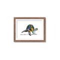 Picture of Colorful spinosaurus _GroupedProduct_Rectangle_Landscape_Mini_ _GroupedProduct_Rectangle_Landscape_Framed_Matted_