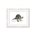 Picture of Colorful spinosaurus _GroupedProduct_Rectangle_Landscape_Mini_ _GroupedProduct_Rectangle_Landscape_Framed_Matted_