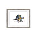 Picture of Colorful spinosaurus _GroupedProduct_Rectangle_Landscape_Mini_ _GroupedProduct_Rectangle_Landscape_Framed_Matted_