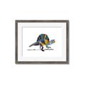 Picture of Colorful spinosaurus _GroupedProduct_Rectangle_Landscape_Mini_ _GroupedProduct_Rectangle_Landscape_Framed_Matted_