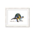 Picture of Colorful spinosaurus _GroupedProduct_Rectangle_Landscape_Mini_ _GroupedProduct_Rectangle_Landscape_Framed_Matted_