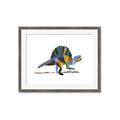 Picture of Colorful spinosaurus _GroupedProduct_Rectangle_Landscape_Mini_ _GroupedProduct_Rectangle_Landscape_Framed_Matted_