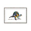 Picture of Colorful spinosaurus _GroupedProduct_Rectangle_Landscape_Mini_ _GroupedProduct_Rectangle_Landscape_Framed_Matted_