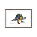 Picture of Colorful spinosaurus _GroupedProduct_Rectangle_Landscape_Mini_ _GroupedProduct_Rectangle_Landscape_Framed_Matted_