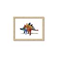 Picture of colorful stegosaurus _GroupedProduct_Rectangle_Landscape_Mini_ _GroupedProduct_Rectangle_Landscape_Framed_Matted_