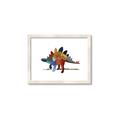 Picture of colorful stegosaurus _GroupedProduct_Rectangle_Landscape_Mini_ _GroupedProduct_Rectangle_Landscape_Framed_Matted_