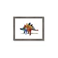Picture of colorful stegosaurus _GroupedProduct_Rectangle_Landscape_Mini_ _GroupedProduct_Rectangle_Landscape_Framed_Matted_