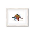 Picture of colorful stegosaurus _GroupedProduct_Rectangle_Landscape_Mini_ _GroupedProduct_Rectangle_Landscape_Framed_Matted_