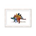 Picture of colorful stegosaurus _GroupedProduct_Rectangle_Landscape_Mini_ _GroupedProduct_Rectangle_Landscape_Framed_Matted_