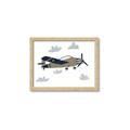 Picture of Flying through the clouds II _GroupedProduct_Rectangle_Landscape_Mini_ _GroupedProduct_Rectangle_Landscape_Framed_Matted_