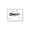 Picture of Flying through the clouds II _GroupedProduct_Rectangle_Landscape_Mini_ _GroupedProduct_Rectangle_Landscape_Framed_Matted_