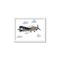 Picture of Flying through the clouds II _GroupedProduct_Rectangle_Landscape_Mini_ _GroupedProduct_Rectangle_Landscape_Framed_Matted_