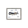 Picture of Flying through the clouds II _GroupedProduct_Rectangle_Landscape_Mini_ _GroupedProduct_Rectangle_Landscape_Framed_Matted_