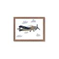 Picture of Flying through the clouds II _GroupedProduct_Rectangle_Landscape_Mini_ _GroupedProduct_Rectangle_Landscape_Framed_Matted_
