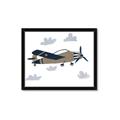 Picture of Flying through the clouds II _GroupedProduct_Rectangle_Landscape_Mini_ _GroupedProduct_Rectangle_Landscape_Framed_Matted_