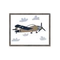 Picture of Flying through the clouds II _GroupedProduct_Rectangle_Landscape_Mini_ _GroupedProduct_Rectangle_Landscape_Framed_Matted_