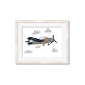 Picture of Flying through the clouds II _GroupedProduct_Rectangle_Landscape_Mini_ _GroupedProduct_Rectangle_Landscape_Framed_Matted_