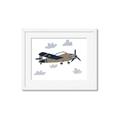 Picture of Flying through the clouds II _GroupedProduct_Rectangle_Landscape_Mini_ _GroupedProduct_Rectangle_Landscape_Framed_Matted_
