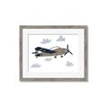 Picture of Flying through the clouds II _GroupedProduct_Rectangle_Landscape_Mini_ _GroupedProduct_Rectangle_Landscape_Framed_Matted_