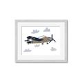 Picture of Flying through the clouds II _GroupedProduct_Rectangle_Landscape_Mini_ _GroupedProduct_Rectangle_Landscape_Framed_Matted_