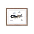 Picture of Flying through the clouds II _GroupedProduct_Rectangle_Landscape_Mini_ _GroupedProduct_Rectangle_Landscape_Framed_Matted_