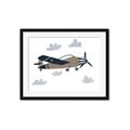 Picture of Flying through the clouds II _GroupedProduct_Rectangle_Landscape_Mini_ _GroupedProduct_Rectangle_Landscape_Framed_Matted_