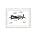 Picture of Flying through the clouds II _GroupedProduct_Rectangle_Landscape_Mini_ _GroupedProduct_Rectangle_Landscape_Framed_Matted_