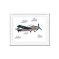 Picture of Flying through the clouds II _GroupedProduct_Rectangle_Landscape_Mini_ _GroupedProduct_Rectangle_Landscape_Framed_Matted_