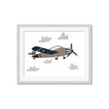Picture of Flying through the clouds II _GroupedProduct_Rectangle_Landscape_Mini_ _GroupedProduct_Rectangle_Landscape_Framed_Matted_