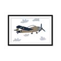 Picture of Flying through the clouds II _GroupedProduct_Rectangle_Landscape_Mini_ _GroupedProduct_Rectangle_Landscape_Framed_Matted_