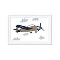Picture of Flying through the clouds II _GroupedProduct_Rectangle_Landscape_Mini_ _GroupedProduct_Rectangle_Landscape_Framed_Matted_