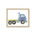 Picture of Blue Pick up  _GroupedProduct_Rectangle_Landscape_Mini_ _GroupedProduct_Rectangle_Landscape_Framed_Matted_
