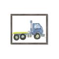 Picture of Blue Pick up  _GroupedProduct_Rectangle_Landscape_Mini_ _GroupedProduct_Rectangle_Landscape_Framed_Matted_