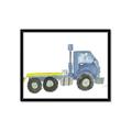 Picture of Blue Pick up  _GroupedProduct_Rectangle_Landscape_Mini_ _GroupedProduct_Rectangle_Landscape_Framed_Matted_