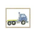 Picture of Blue Pick up  _GroupedProduct_Rectangle_Landscape_Mini_ _GroupedProduct_Rectangle_Landscape_Framed_Matted_